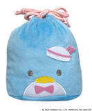 「“はぴだんぶいのフェイス巾着”がカプセルトイに登場！　ふわふわ素材＆パステルカラーの全6種類」の画像1