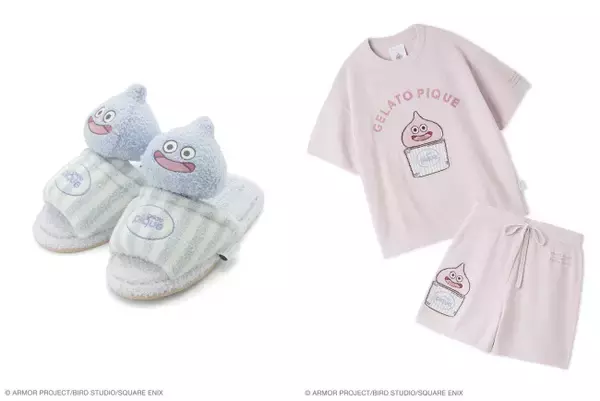 『ドラクエ』×「ジェラピケ」がコラボ！　スライムになりきれるパーカーなど登場へ