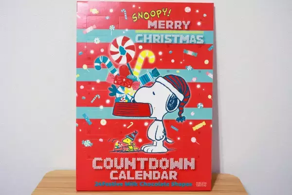 「カルディ」で発見！　“スヌーピー”のカウントダウンカレンダーを開封してみた＜実物レポ＞