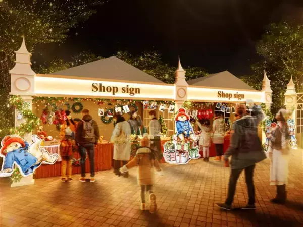 日本橋で“パディントンのクリスマスマーケット”開催！　限定メニューやグッズなども展開