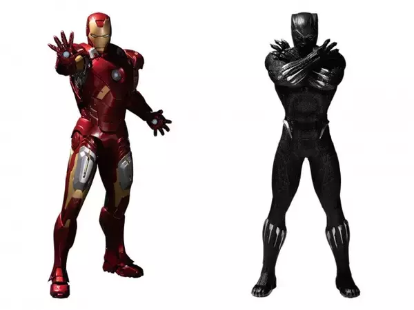 アベンジャーズ集結「Happyくじ」12．20発売！ アイアンマン、ブラック 
