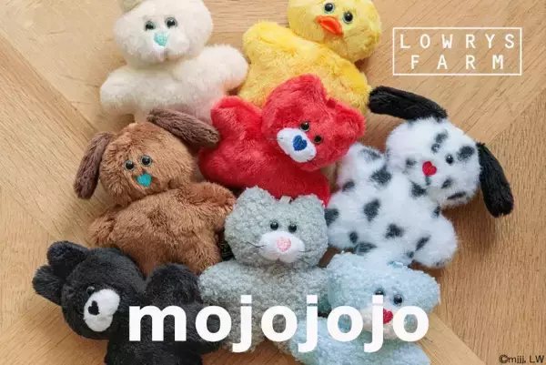 「mojojojo」×「ローリーズファーム」がコラボ！　限定“トイキーホルダー”など全12種展開へ