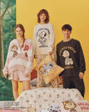 「『PEANUTS』×「ジェラピケ」がコラボ！　スヌーピーたちのおやすみ前を描いたウェア＆グッズ発売」の画像1