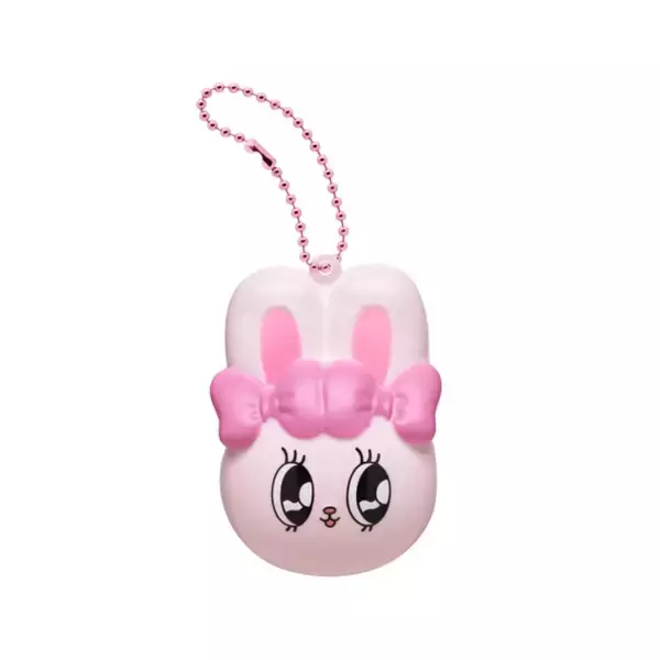 エスターバニーの“フェイス型マスコット”がカプセルトイに登場！　感触がクセになるスクイーズ仕様