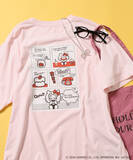 「サンリオ、アメコミ風デザインがキュートなアパレル登場！　「コミックプリントTシャツ」などラインナップ」の画像1