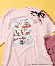 サンリオ、アメコミ風デザインがキュートなアパレル登場！　「コミックプリントTシャツ」などラインナップ