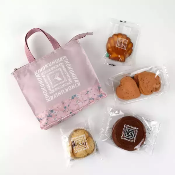 紀ノ国屋「フローラルスイーツバッグ」登場！　焼菓子を詰め合わせた春の人気バッグ全4色