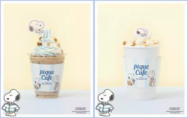 「ピケカフェ」×『PEANUTS』が初コラボ！　スヌーピーの大好物をイメージしたクレープなど展開