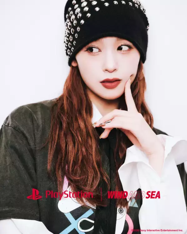 元ME:I 石井蘭をモデルに起用　「プレイステーション」×「WIND AND SEA」コレクション発表