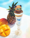 「ジェラピケカフェに“サングラスベア”のスイーツが登場！　トロピカルなクレープ＆フロート」の画像1