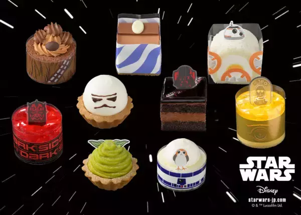 銀座コージーコーナー、『スター・ウォーズ』コレクション登場！　グローグーの1人用ケーキも超かわいい