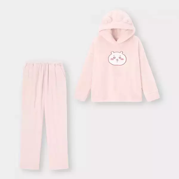 ちいかわ×「GU」コラボ第2弾！　マシュマロ素材の“なりきりルームウエア”登場