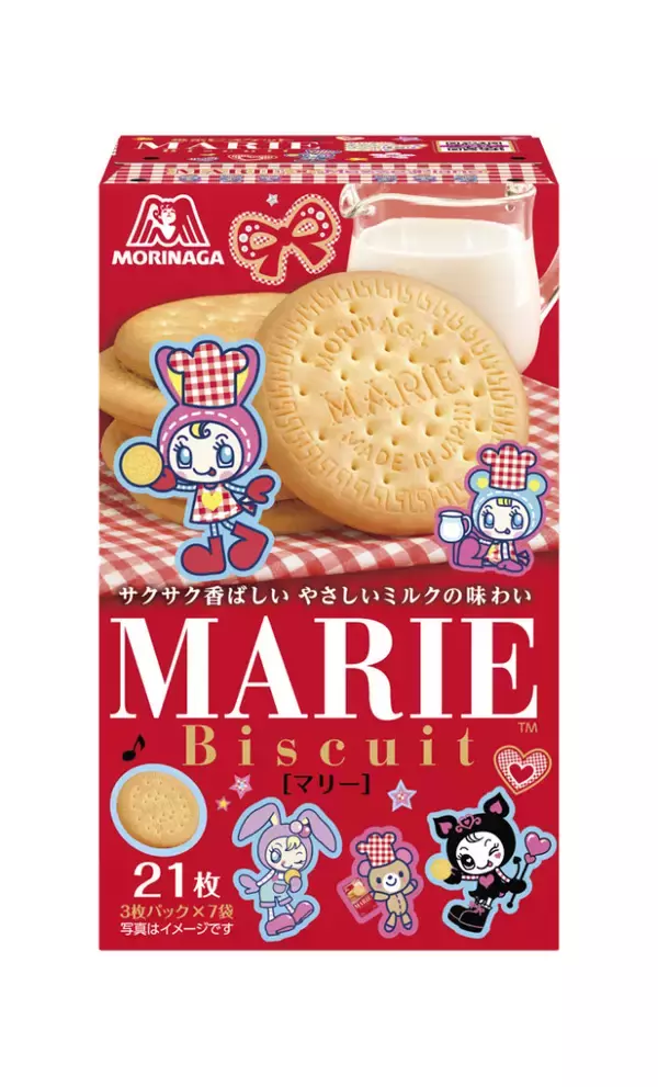 ナルミヤキャラクターズ×「森永ビスケット」が初コラボ！　エンジェルブルーなど描いたお菓子7種登場へ