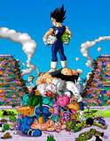 あの頃に夢中になった ドラゴンボールキャラの 倒した敵の数 がよくわかるイラスト 10枚 15年9月4日 エキサイトニュース