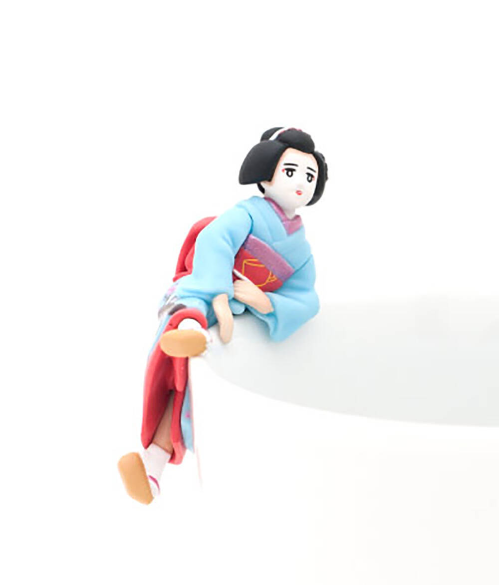 ついに海外進出か フチ子が全身全霊で 日本の文化 を紹介するシリーズが登場 16年11月25日 エキサイトニュース