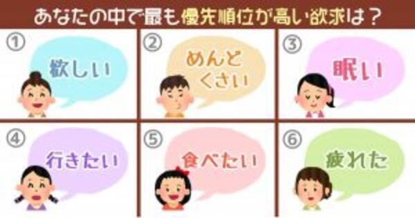 心理テスト あなたの譲れない欲求で 性格がわかります 年1月25日 エキサイトニュース