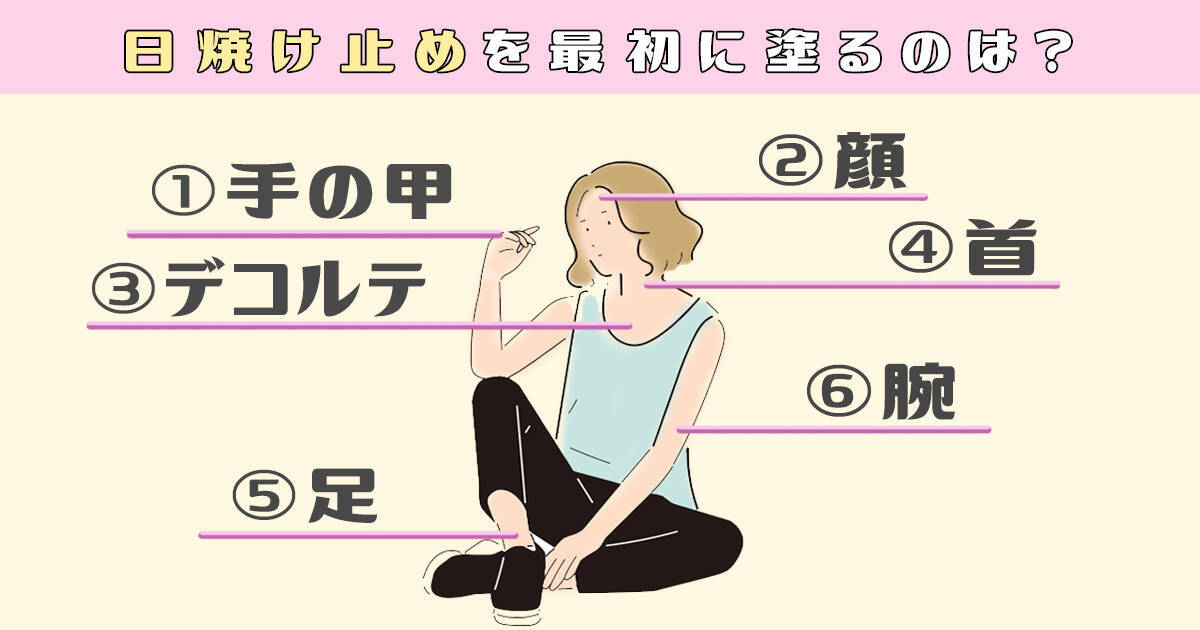 心理テスト あなたが日焼け止めを最初に塗るのは 年7月29日 エキサイトニュース