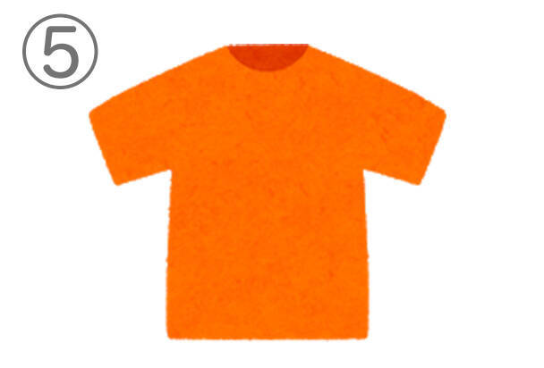 【心理テスト】24時間テレビの「チャリティーTシャツ」をデザインするなら何色？