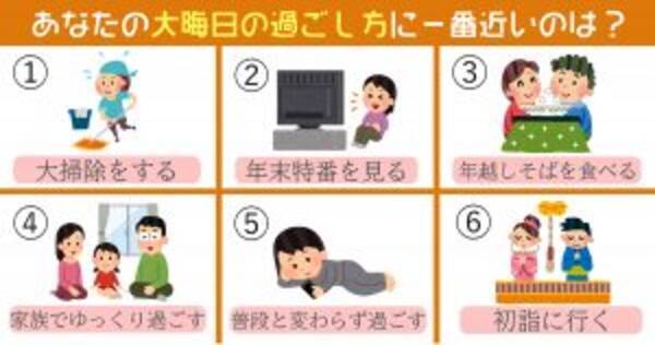 心理テスト 大晦日の過ごし方で あなたの好きな 色 を当てます 年12月31日 エキサイトニュース