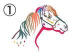 「【心理テスト】直感が導く「性格」診断！好みな色の馬を選んでね」の画像3