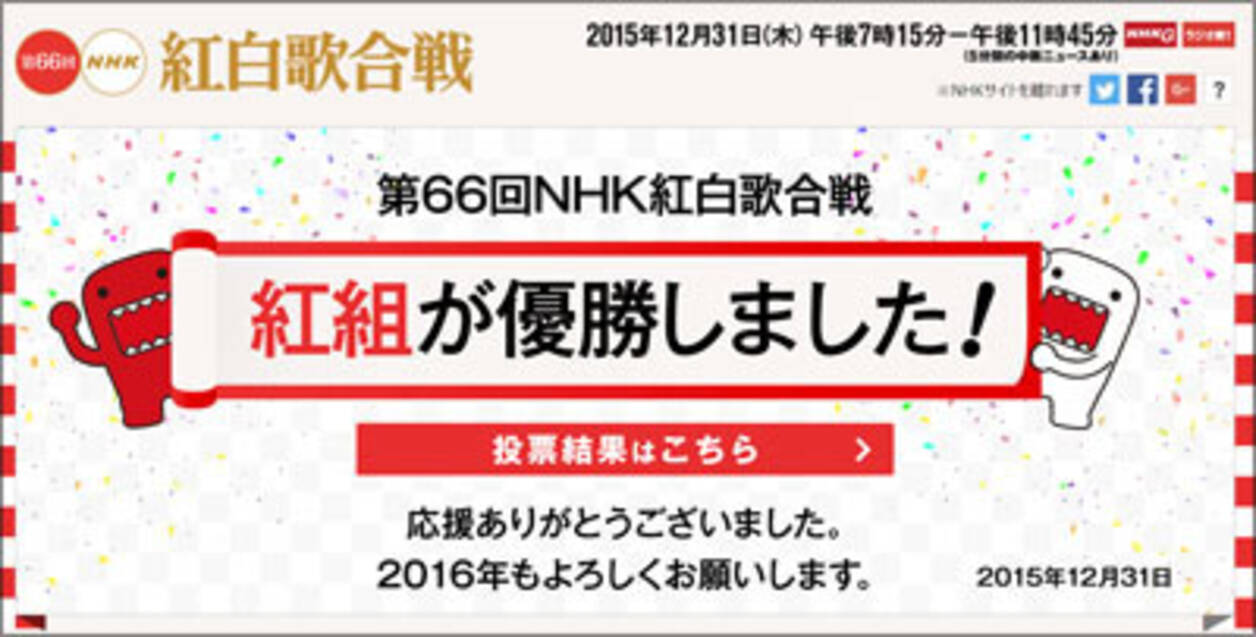 壊滅的低視聴率の 紅白 が改革できないワケ 局外の力に逆らえない 16年1月8日 エキサイトニュース