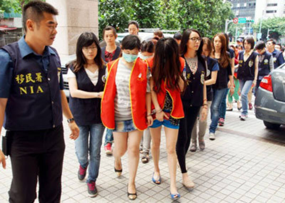 台湾娘の半値でヤレる 台湾で人の中国人 売春雑妓団 を一斉摘発 16年3月18日 エキサイトニュース