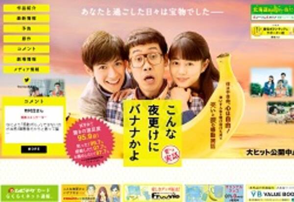 大泉洋は何を演じても大泉洋 の声も 主演映画 こんな夜更けにバナナかよ がコケたワケ 2019年1月11日 エキサイトニュース