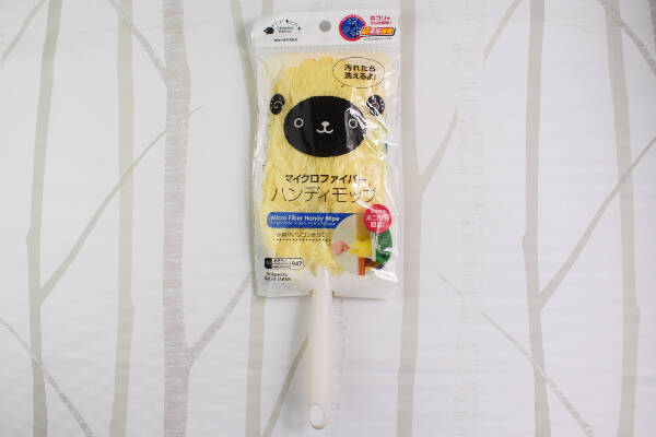 100均ずぼらシュラン ダイソー マイクロファイバー ハンディモップ モフモフ感がたまらない 19年10月11日 エキサイトニュース