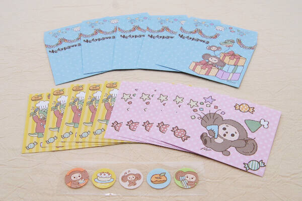 100均ずぼらシュラン ダイソーの ミニレターセット チェブラーシカ ちょっとしたメッセージにぴったり 年6月15日 エキサイトニュース