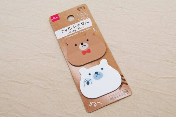 100均ずぼらシュラン ダイソー フィルムふせん クマ 透け感がちょうどいいフィルムタイプが便利 年6月30日 エキサイトニュース 100均ずぼらシュラン ダイソー フィルムふせん クマ 透け感がちょうどいいフィルムタイプが便利 年6月30日 エキサイトニュース