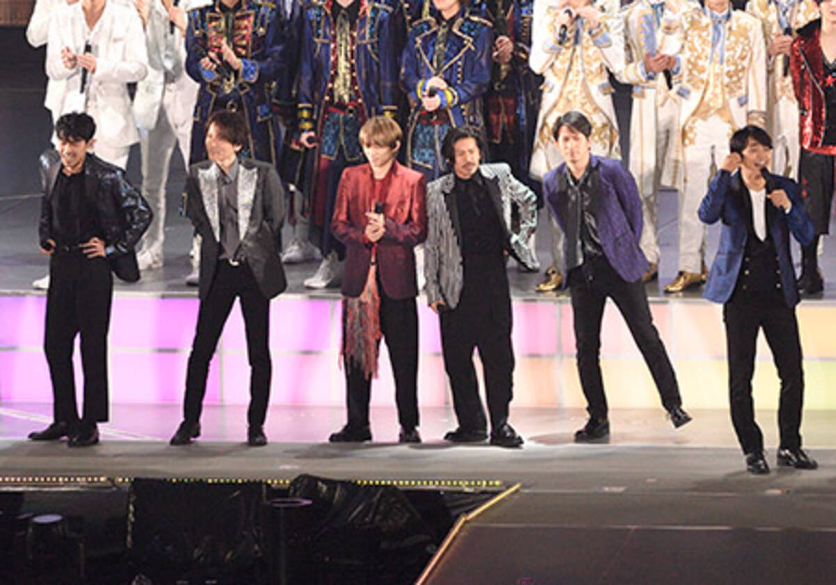 V6 Cdtv 新曲生歌唱に 素敵な演出をありがとう とファン感激も こんなにヘタだった と視聴者違和感 21年6月9日 エキサイトニュース