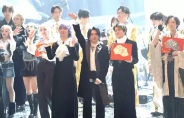 Mrs．　GREEN　APPLE「ダーリン」でレコ大3連覇　デビュー10周年　快挙でフェーズ3へ弾み