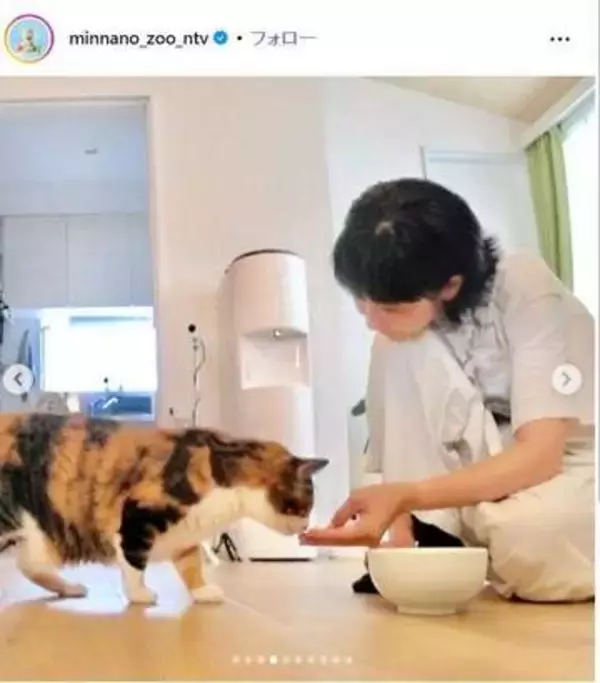 まさか！「久しぶりTVで見た」突然、絶大人気誇った平成歌姫→白TでTV現れネコの世話　現在の姿に騒然「どっから連れてきたw」「めちゃくちゃ美人」「降臨！」持田香織に驚き