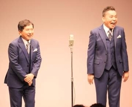 爆笑問題　リーグ連覇の阪神に漫才で言及　太田は掛布氏のモノマネも「似てない」と自虐　久保建英＆福原遥夫婦も大イジリ「まだまだ未熟」