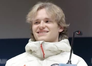 「マリニンの笑顔に泣いた」「よかった…」悲劇から6日、女子逆転金→客席でめっちゃ笑顔でガッツポーズ　NHK中継に映り「マリニンもこの表情です」　SNSも喜ぶ