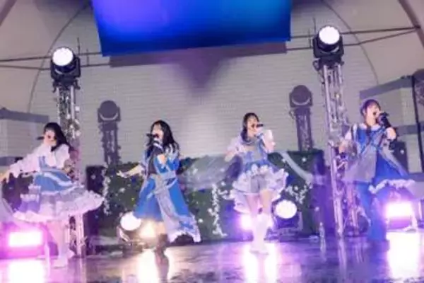 CYNHNが雨中のフリーライブ開催　新曲初披露＆11.16の自身最大規模ライブをサプライズ発表