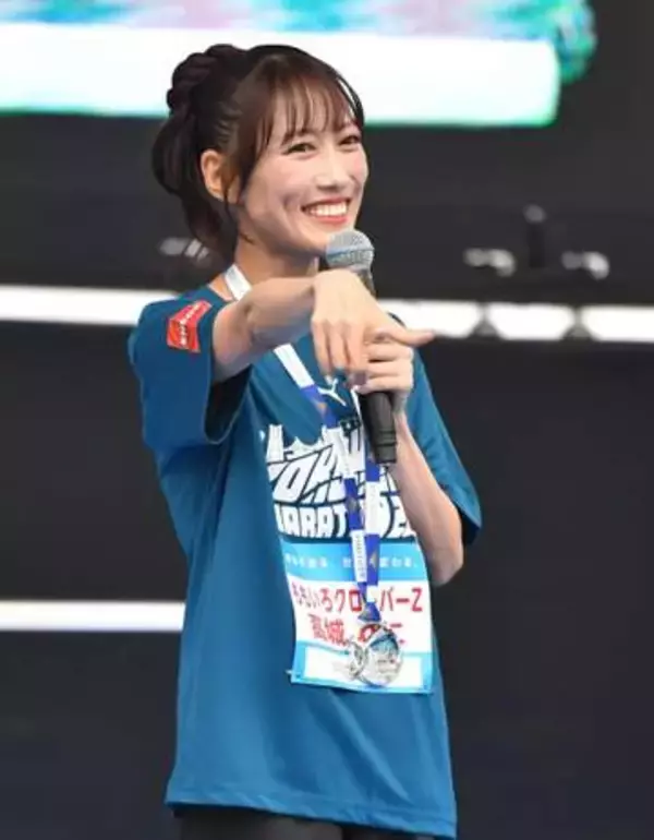 ももクロ高城れに　地元横浜で人生初フルマラソン完走「あっという間」4時間13分の好タイムも来年は「サブ4狙いたい」