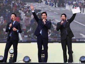 SUPER　EIGHT村上信五　大阪府知事選出馬？御堂筋ランウェイで爆笑トーク「維新入って」「まだ」