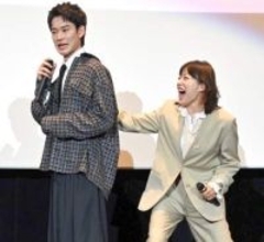 菅野美穂　突然叫んだ「皆さん、元気ですか！」「気合だ！、気合だ！」　爆笑映画舞台あいさつ