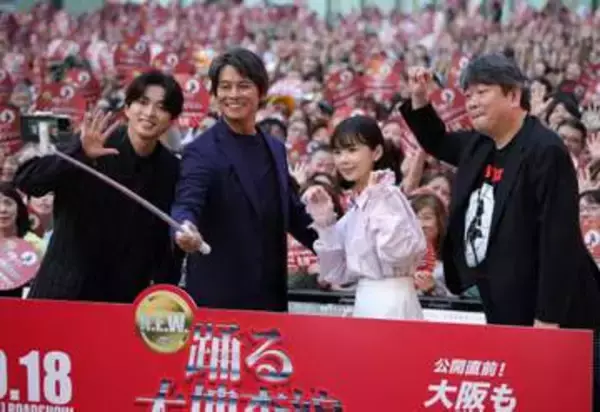 織田裕二　14年ぶり「踊る」続編「諦めかけてた」　前作で「ファイナル」に「あらっ？！」　大阪イベントで「和久さん…」天に手を振る