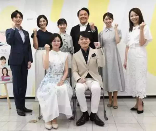 テレ東・入社2年目齋藤陽アナ　「NHK民放防災プロジェクト」に出席　各局ベテランアナに囲まれながら意気込みを語る