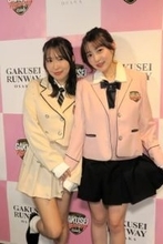 高橋かの＆平井こと　制服姿でランウェー、熊田曜子と同じ事務所「全身バキバキになりたい」ポールダンスの練習に励む