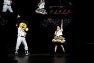 NMB48川上千尋　異色の卒コン　トラッキーと始球式＆作詞ソロ曲をサプライズ披露　最後は六甲おろしで別れ「NMB48は人生です」