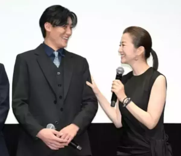松谷鷹也　舞台あいさつで涙「慎太郎さんと一緒に歩んできた4年間は宝物」　映画「栄光のバックホーム」でW主演
