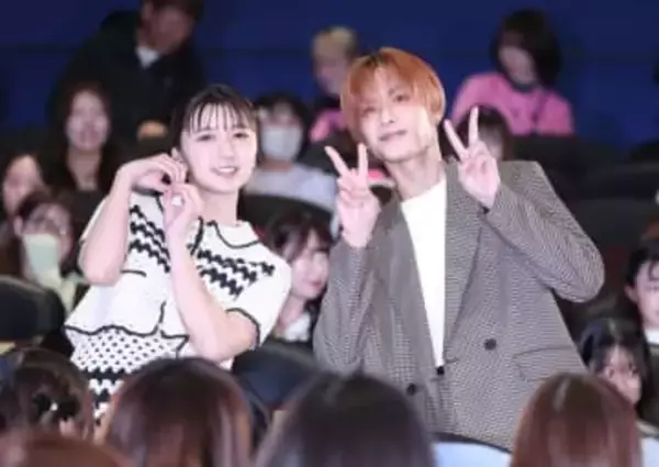 なにわ男子・高橋恭平　共演者と監督のボケを拾いまくる「映画の方はバラエティーに全振りしたような」　「ロマンティック・キラー」初日舞台あいさつ