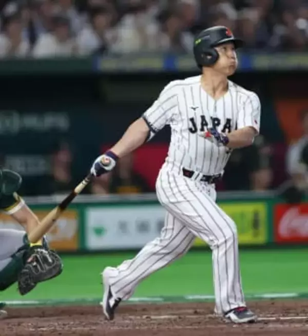 「良い子は振っちゃいけない」豪州戦の吉田正尚逆転弾をムネリン情熱再現「構わない！！」　MC恵は冷静ツッコミ「スミマセン、解説にはなってない」→内川聖一氏のフォローでスタジオ納得