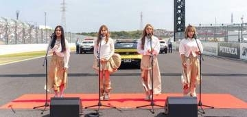 平均年齢16歳！4人組「Be-ray」が鈴鹿サーキットで初の国歌斉唱「本当に光栄」