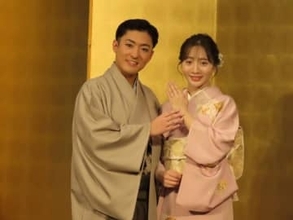 中村橋之助　能條愛未　結婚会見　ハワイでハリー・ウィンスントン0.7カラット指輪をひざまずき求婚　来年初夏に挙式披露宴