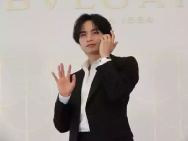 中島健人　ブルガリ製アクセサリーでゴージャスに現る