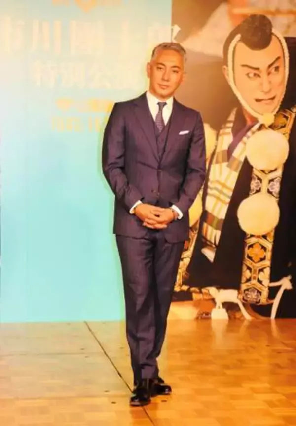 市川團十郎が弁慶の「勧進帳」で長男・新之助が太刀持ち志願「勉強したいという意思が芽生えてきた」成長実感